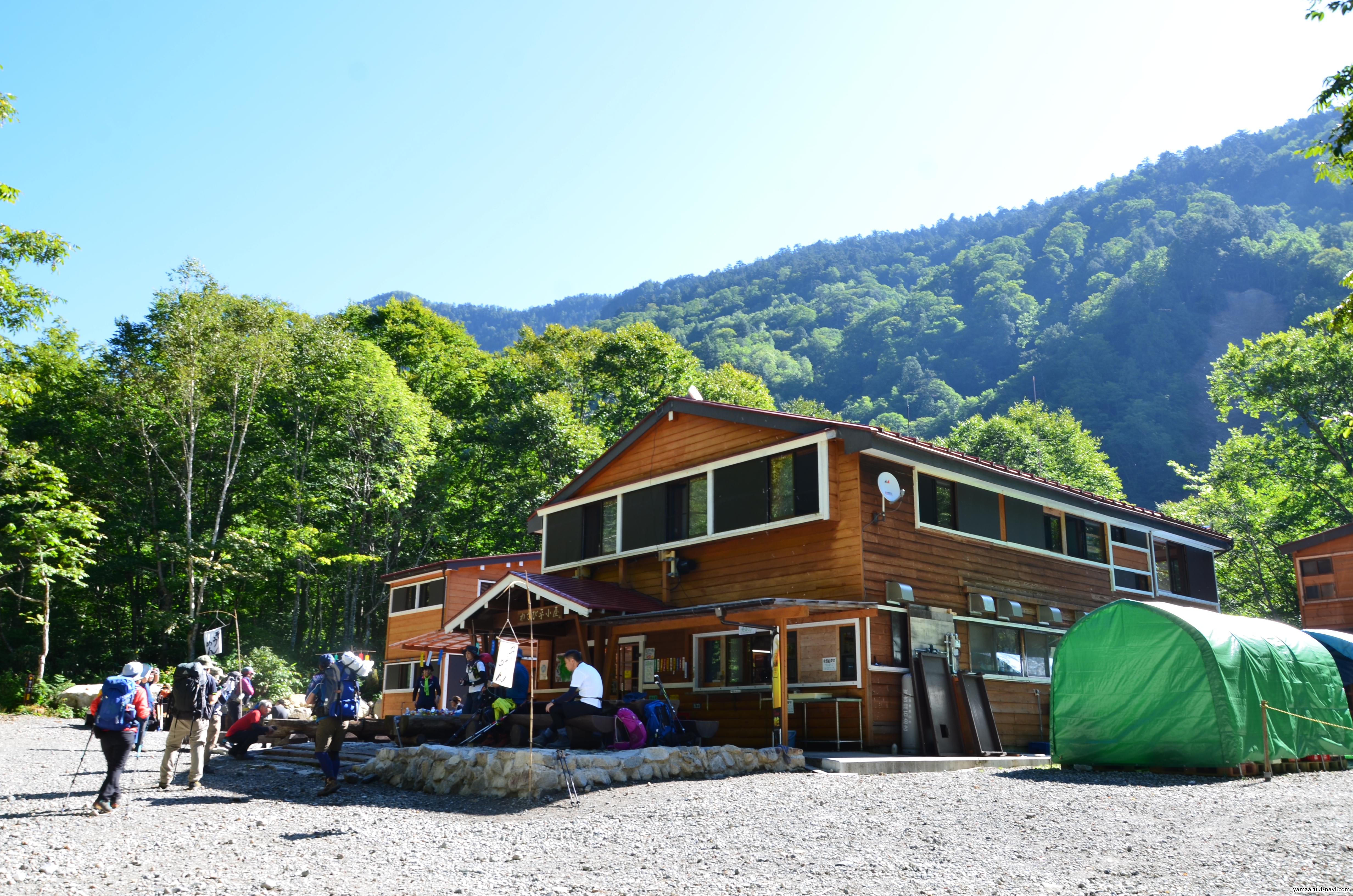 わさび平小屋の山小屋情報 山歩きnavi わさび平小屋の山小屋情報 山歩きnavi