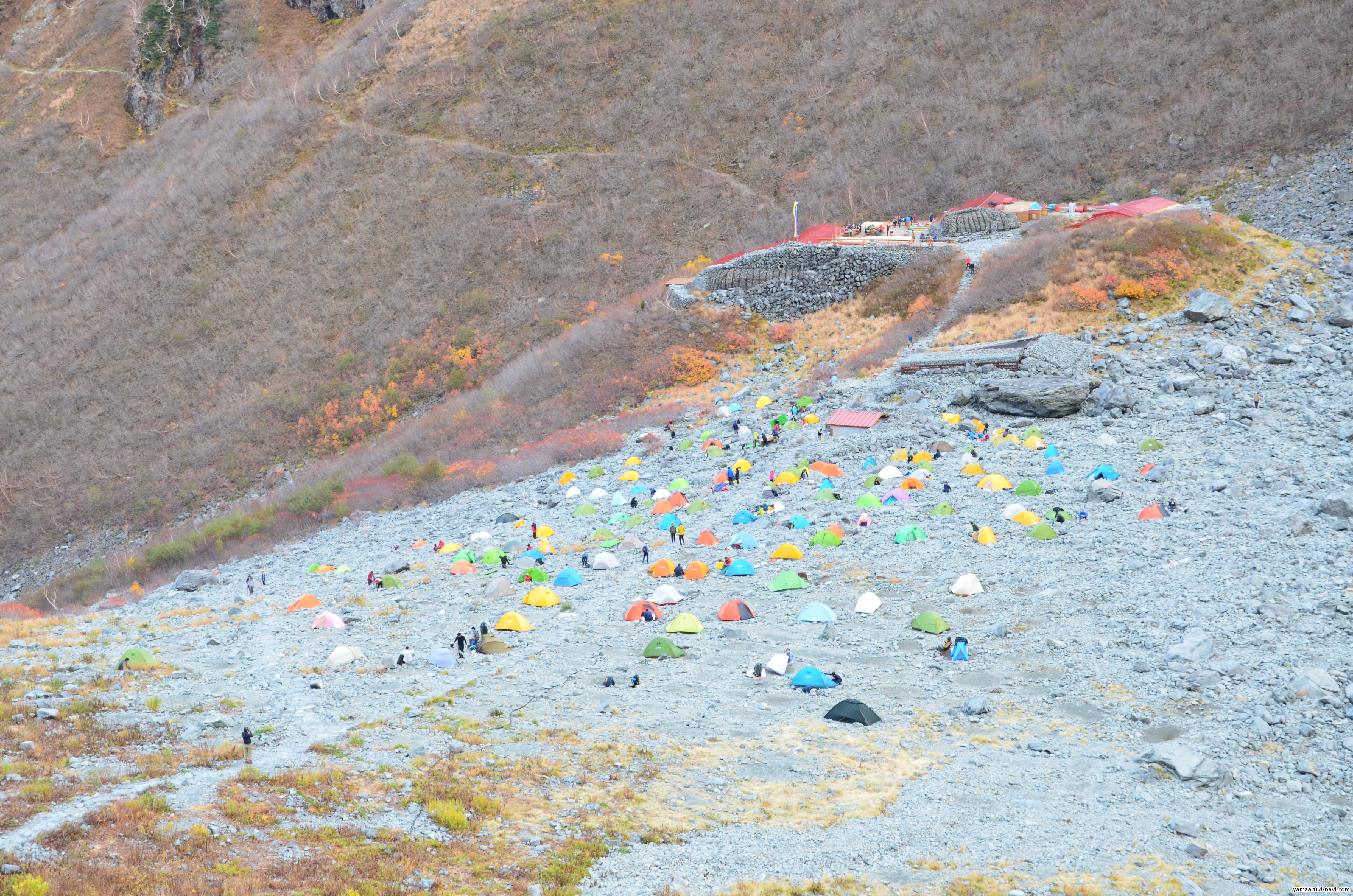 涸沢キャンプ場