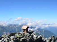 槍ヶ岳山頂